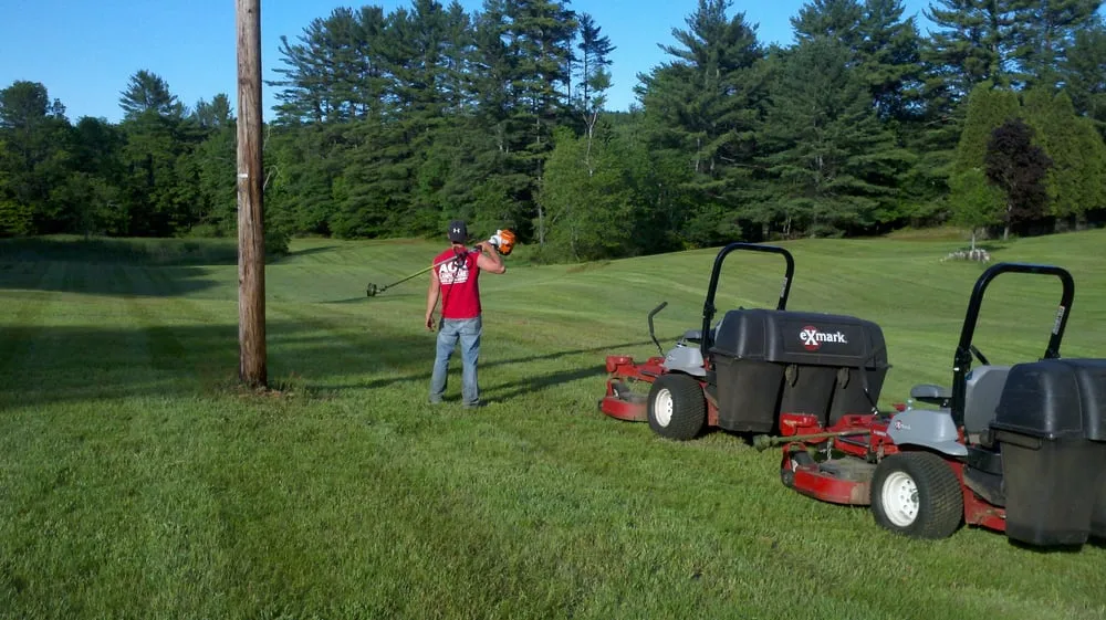 Professional lawn care service in Derry, NH by North Point Outdoors