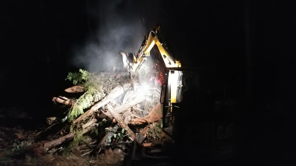 Local landscape installation for homes in Bremerton, WA by North River Excavation