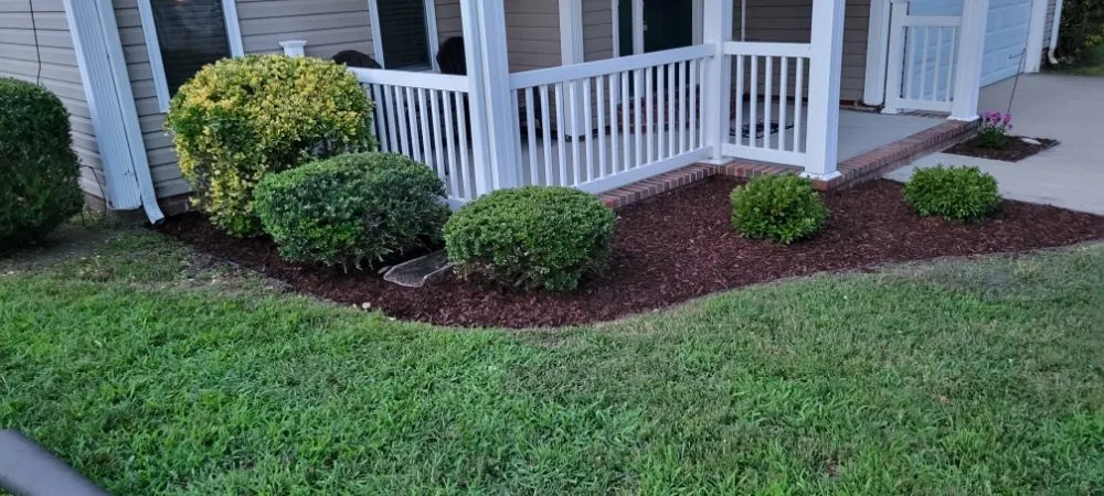 Trusted lawn mowing service for beautiful yards in Shawboro, NC by North River Lawn Care & Landscaping