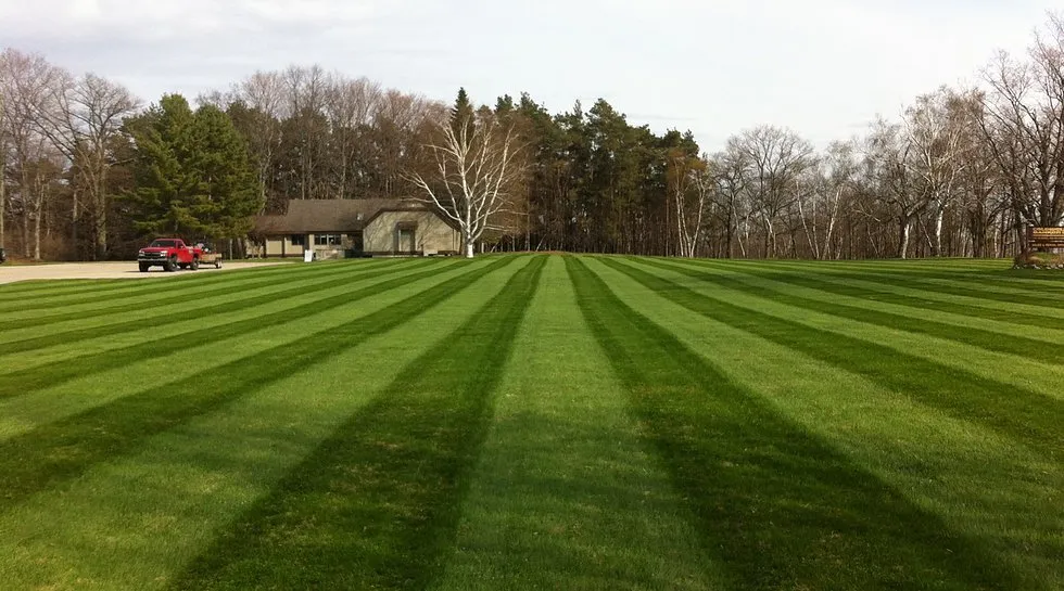 Custom yard cleanup service in Harbor Springs, MI by North Shore Lawn Works