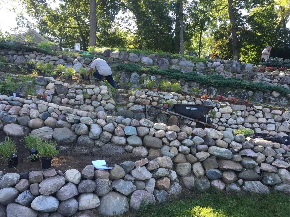 Professional landscape installation for beautiful yards across Cassopolis, MI - North Star Landscape Design & Installation