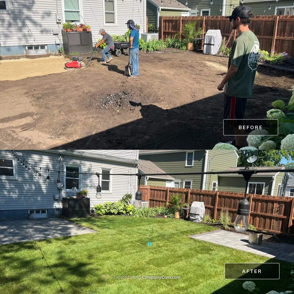 Custom outdoor landscaping in St Louis Park, MN - North Star Lawn & Landscape