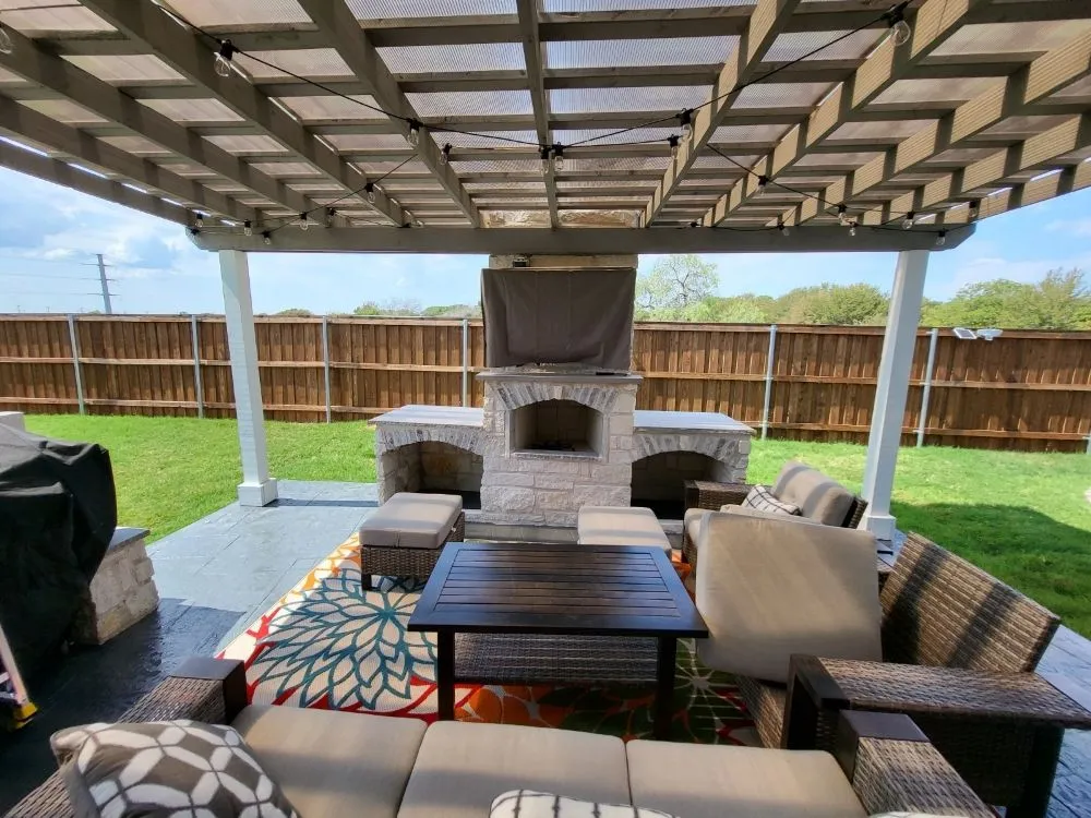 Custom yard cleanup service experts serving Krum, TX - North Texas Landscape Solutions