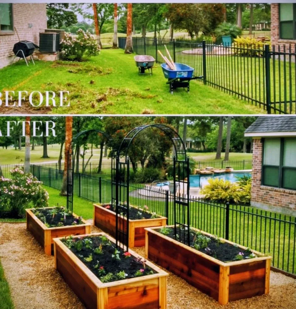 Professional outdoor landscaping in Flower Mound, TX - North Texas Tree Services