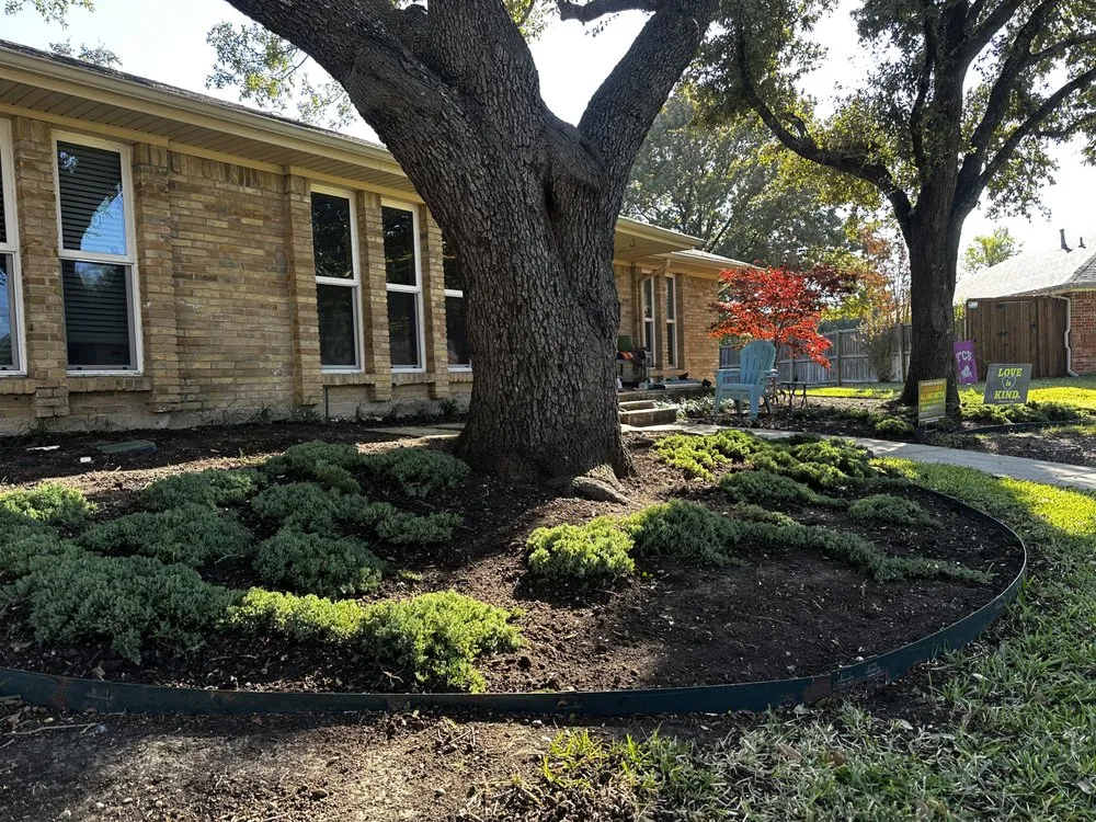 Professional lawn mowing service in Tioga, TX by North Texas Yard Works