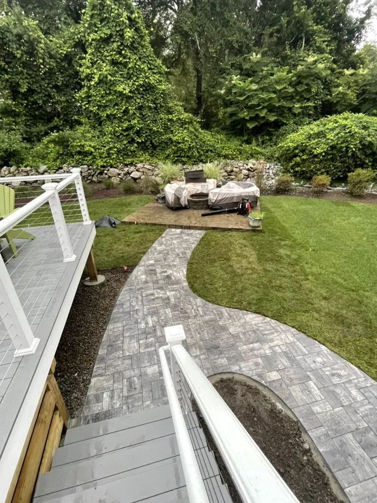 Expert garden landscaping in Providence, RI by North United Landscaping and Masonry