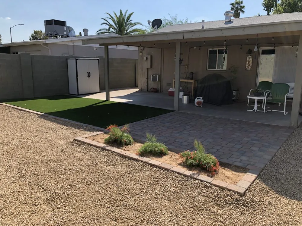 Trusted garden landscaping in Phoenix, AZ by North Valley Lawn Care