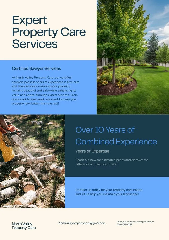 Local lawn care service for homes across Chico, CA - North Valley Property Care