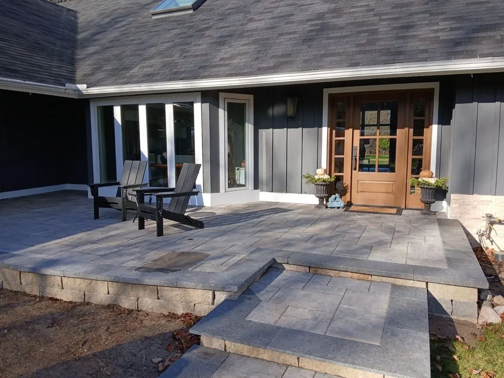 Expert garden landscaping for outdoor upgrades in Harbor Springs, MI by North Wind Property Management