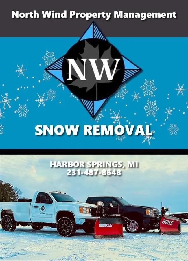 Custom landscape design with custom design across Harbor Springs, MI - North Wind Property Management