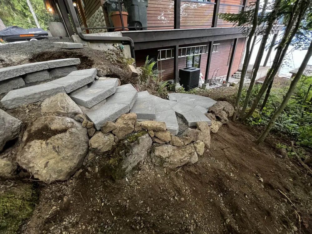 Top-rated lawn mowing service for year-round maintenance across Gig Harbor, WA - North Winds Hardscape