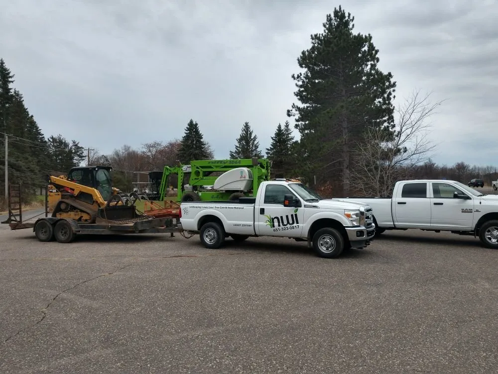 Professional residential landscaping in St. Croix, MN by North Woods Industries