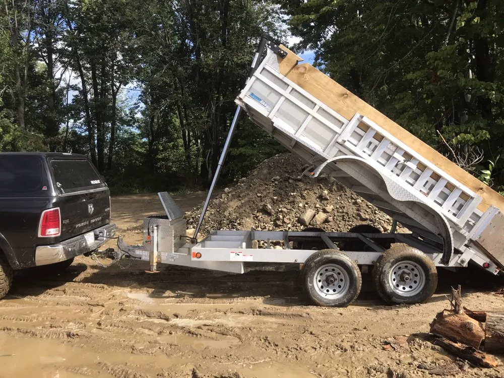 Professional residential landscaping in Eaton Center, NH by North Woods Lawn & Timber