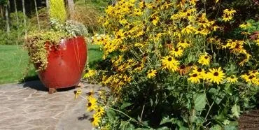 Professional garden landscaping for homes in Poulsbo, WA by North Woods Pacific Landscaping