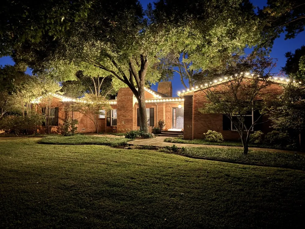 Professional lawn mowing service for residential properties in Dallas, TX by NorthCentral Outdoor Services