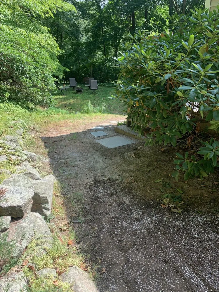 Professional garden landscaping in Brookfield, CT by Northeast Landworks