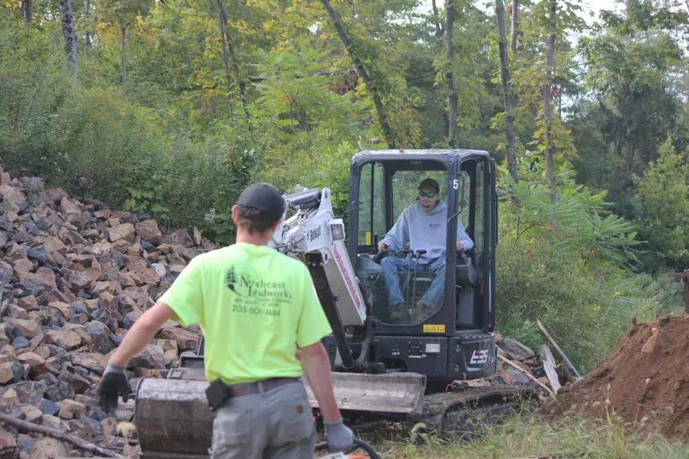 Local landscaping services for homes in Brookfield, CT by Northeast Landworks