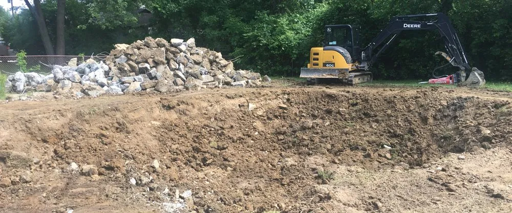 Professional garden landscaping for homes in Alliance, OH by Northeast Ohio Excavating