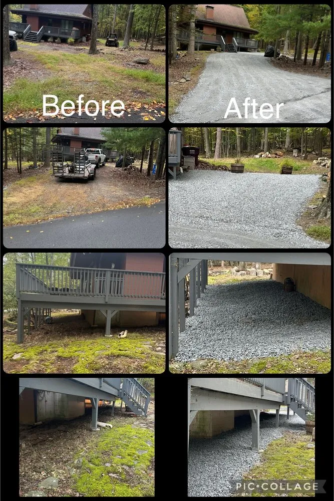 Professional landscape installation for year-round maintenance in Honesdale, PA by Northeast Tree Service & Excavating