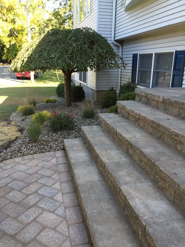 Local lawn mowing service with custom design in Stony Point, NY by Northeastern Landscape & Lawncare