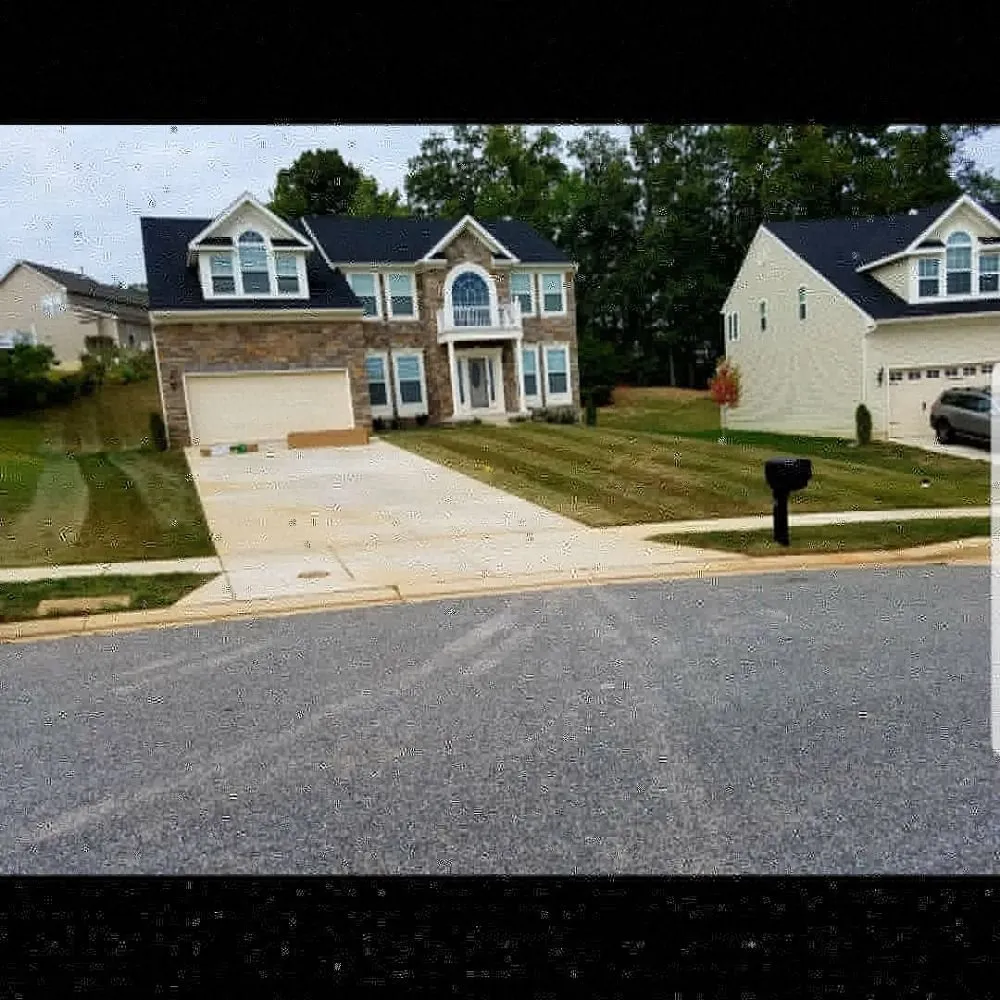 Professional yard cleanup service with custom design in Baltimore, MD by Northeastkutz Lawn Services