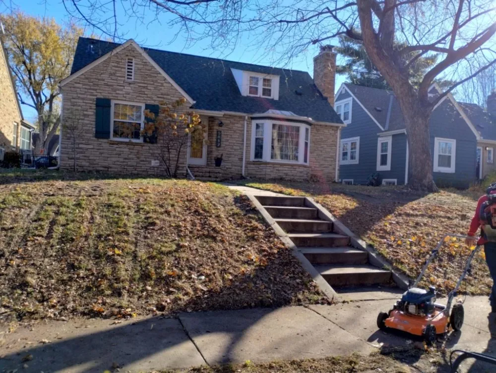 Affordable landscape installation in Minneapolis, MN by Northern Bison snow and lawn service