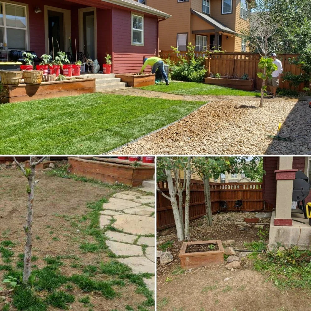 Custom landscape installation in Berthoud, CO by Northern Colorado Landscaping