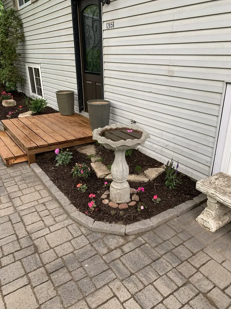 Affordable garden landscaping in Zimmerman, MN by Northern Custom Landscaping