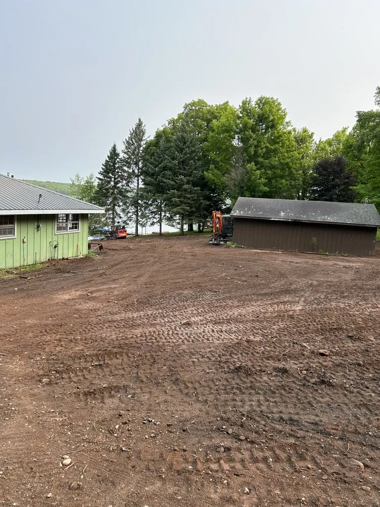 Professional outdoor landscaping for homes in L'Anse, MI by Northern Edge Land Management