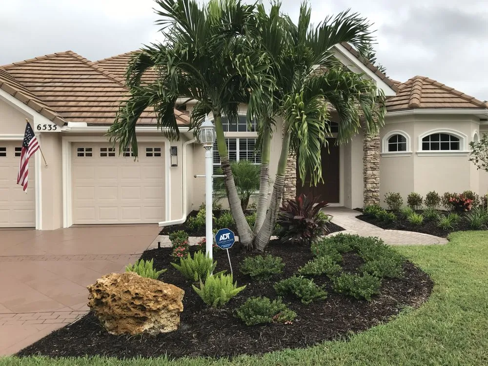Professional landscaping services for residential properties in Ellenton, FL by Northern Edge Lawn And Landscape
