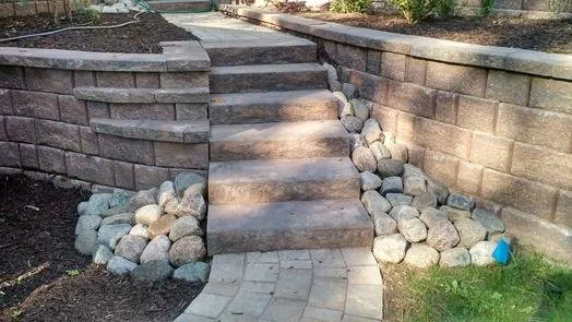 Local outdoor landscaping in Eagle River, WI by Northern Lakes Landscaping