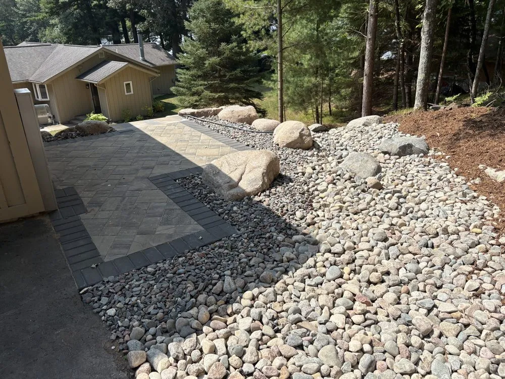 Local yard maintenance for homes in Eagle River, WI by Northern Lakes Landscaping