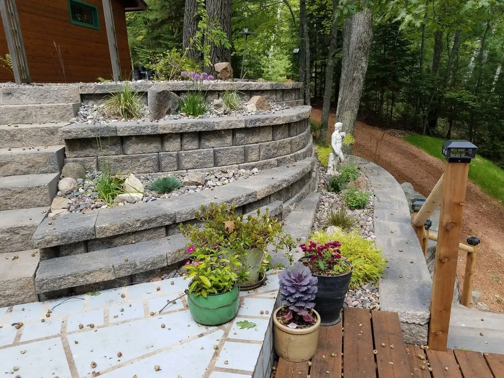 Expert outdoor landscaping in Eagle River, WI - Northern Lakes Landscaping