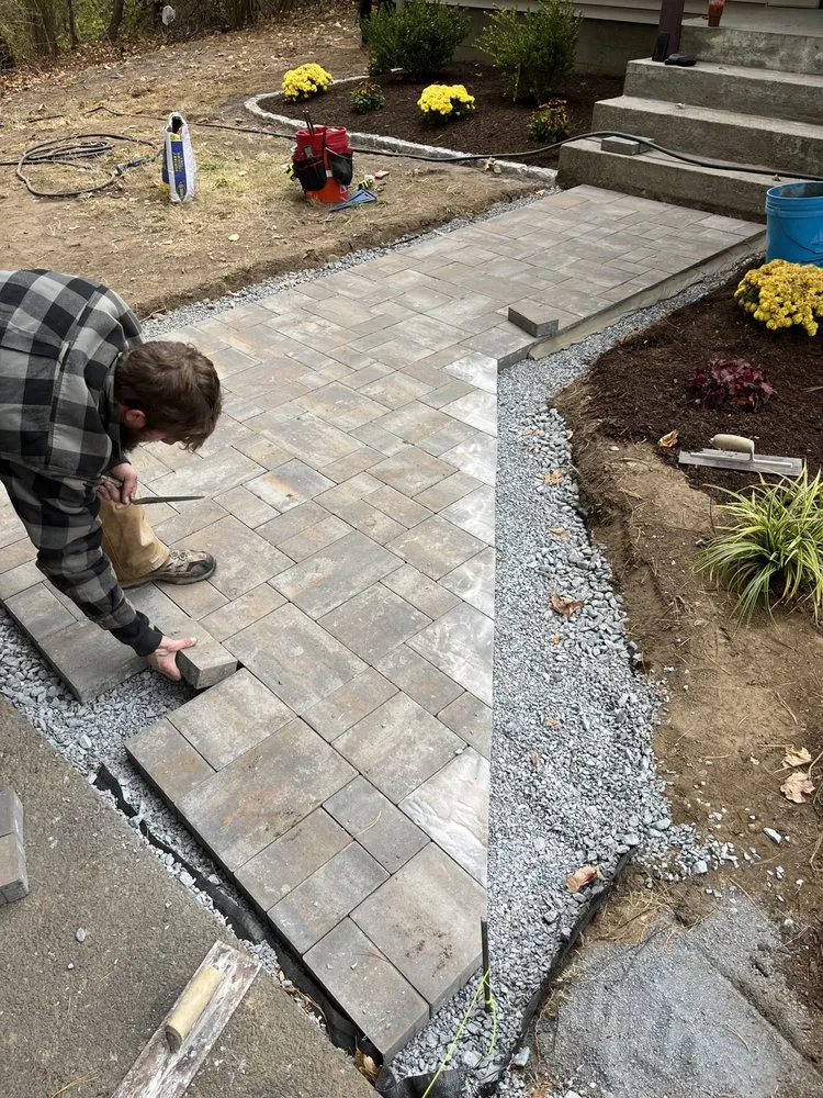 Custom landscape installation experts serving Westborough, MA - Northern landscape & plowing