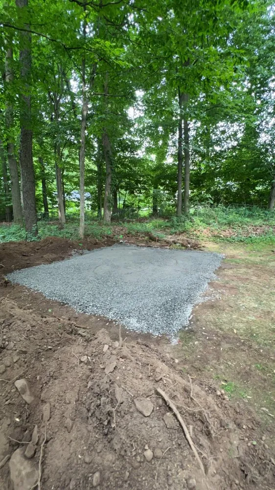 Expert yard cleanup service with custom design in Hilton, NY by Northern Landscape Management