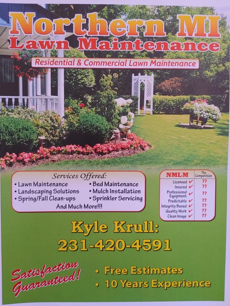 Expert landscape installation for residential properties across Cheboygan, MI - Northern MI Lawn Maintenance