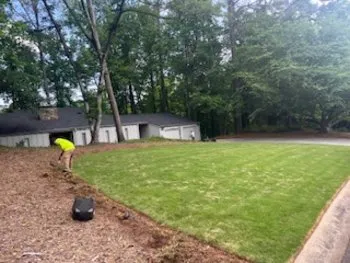 Local residential landscaping with custom design in Marietta, GA by Northern Premium Landscaping