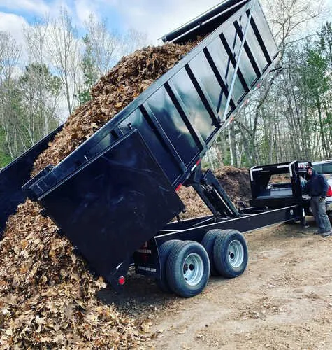 Affordable landscape design for homes in Crosslake, MN by Northern Tree and Landscaping Service