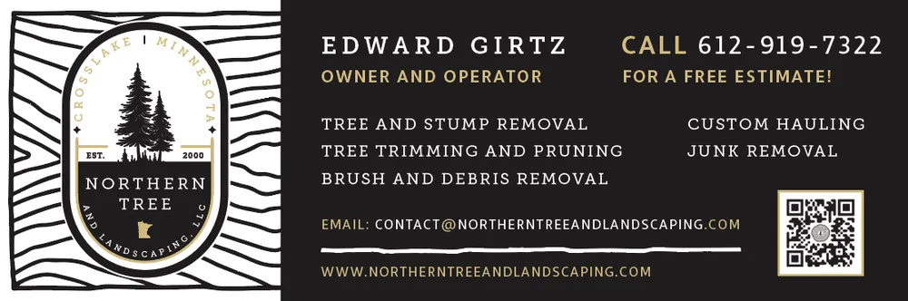 Professional garden landscaping for year-round maintenance in Crosslake, MN by Northern Tree and Landscaping Service