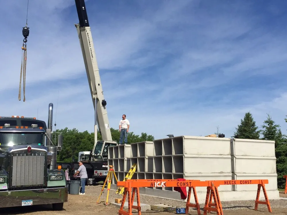 Custom landscape installation experts serving Princeton, MN - Northland Crane Service