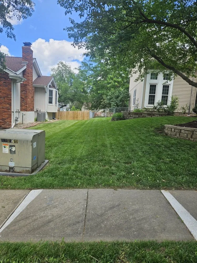 Professional landscape installation in Kansas City, MO by Northland Cutz KC