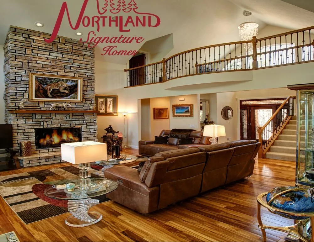 Expert garden landscaping in Williamsburg, MI by Northland Signature Homes