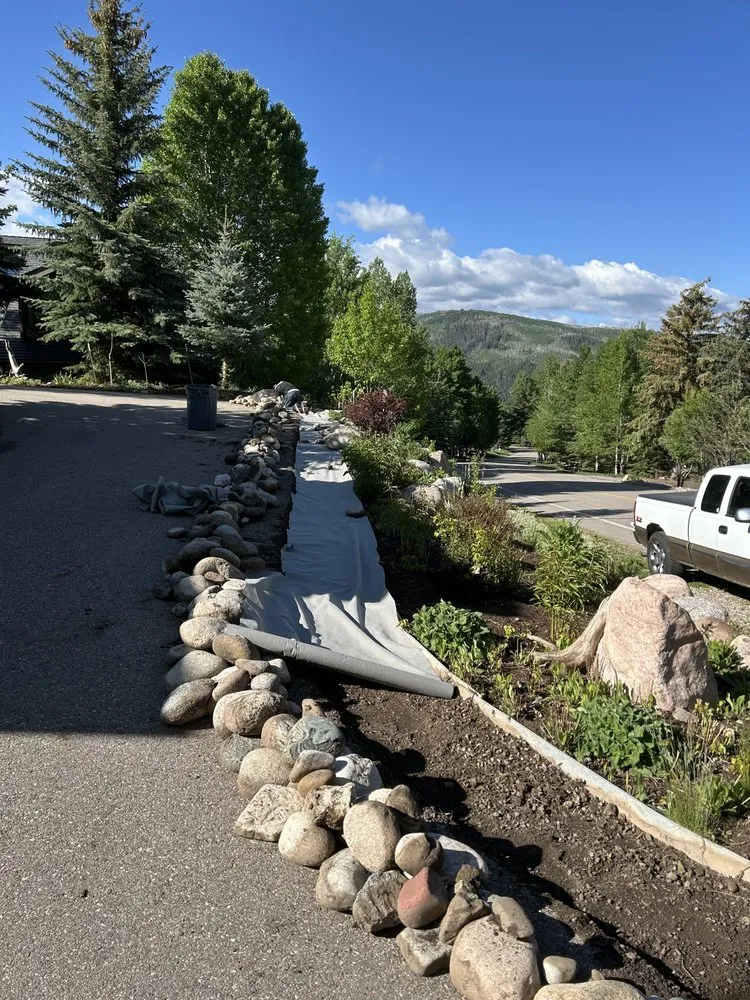Custom outdoor landscaping in Avon, CO - NorthPines Landscaping & Maintenance