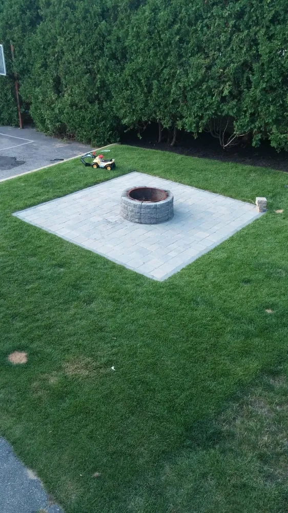 Custom garden landscaping in Peabody, MA by Northshore Landscape and Sealcoating