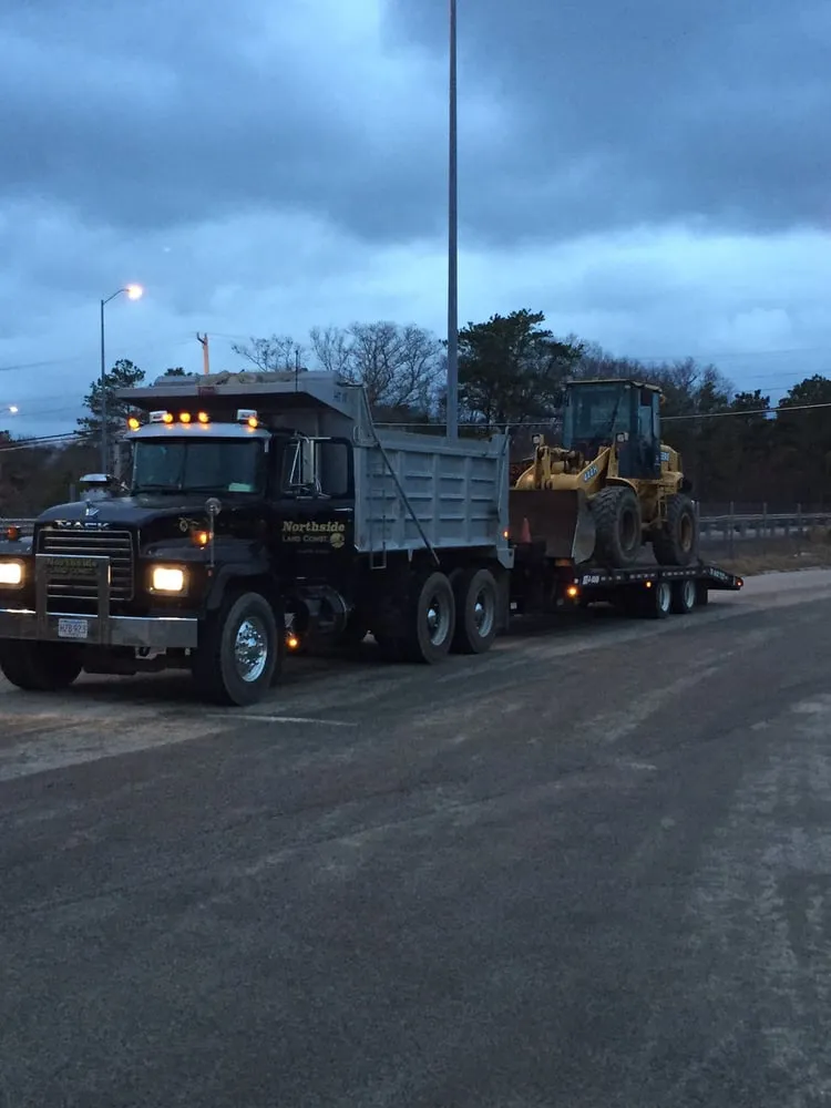 Professional outdoor landscaping in Mashpee, MA by Northside Land Construction