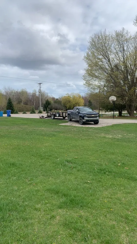 Professional yard cleanup service in Pinconning, MI by Northsky Services