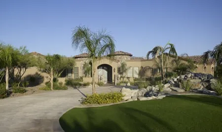 Custom outdoor landscaping for beautiful yards in Tucson, AZ by Northwest Landscaping