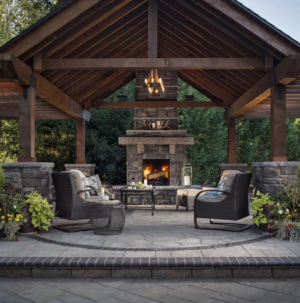 Custom yard cleanup service in Aurora, OR by Northwest Outdoor Living and Landscapes
