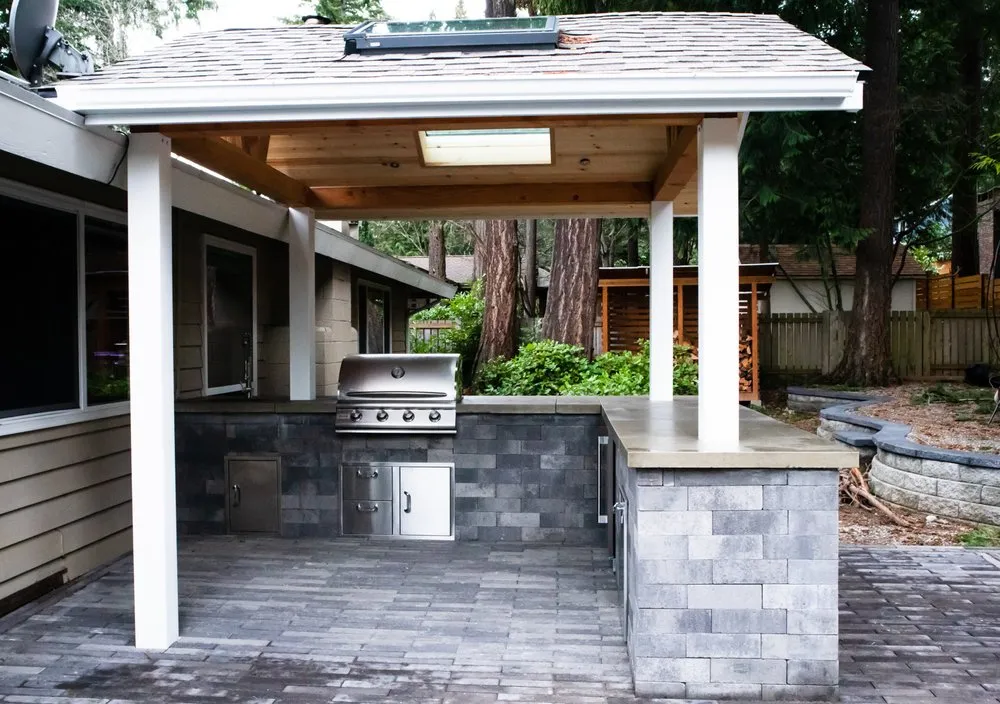 Affordable yard cleanup service with custom design in Everett, WA by Northwest Paving