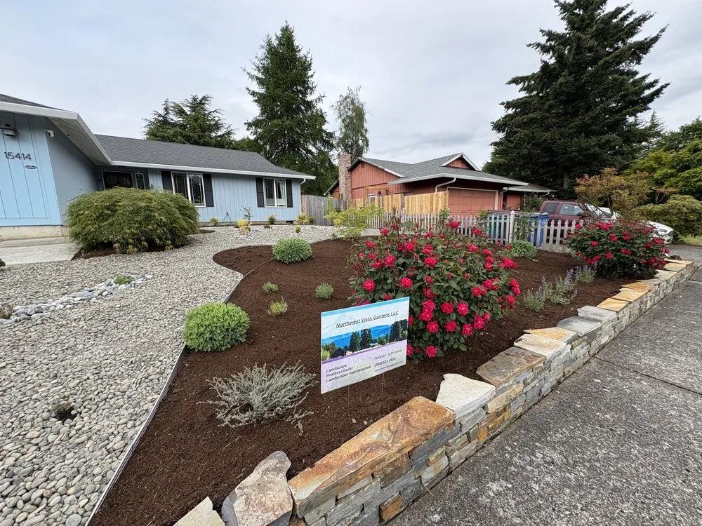 Custom outdoor landscaping in Washougal, WA - Northwest Vista Gardens